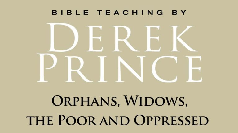 Orphans, Widows, the Poor and Oppressed