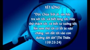 CHÚA BIẾT THẤY VÀ THỬ XEM LÒNG TÔI