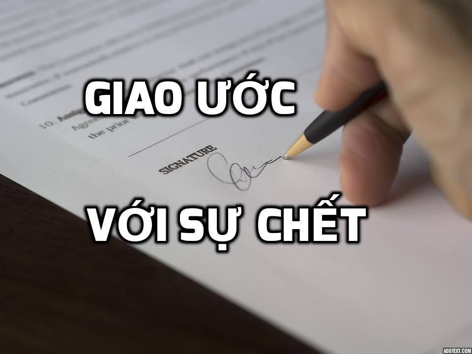 Giao ước với sự chết!