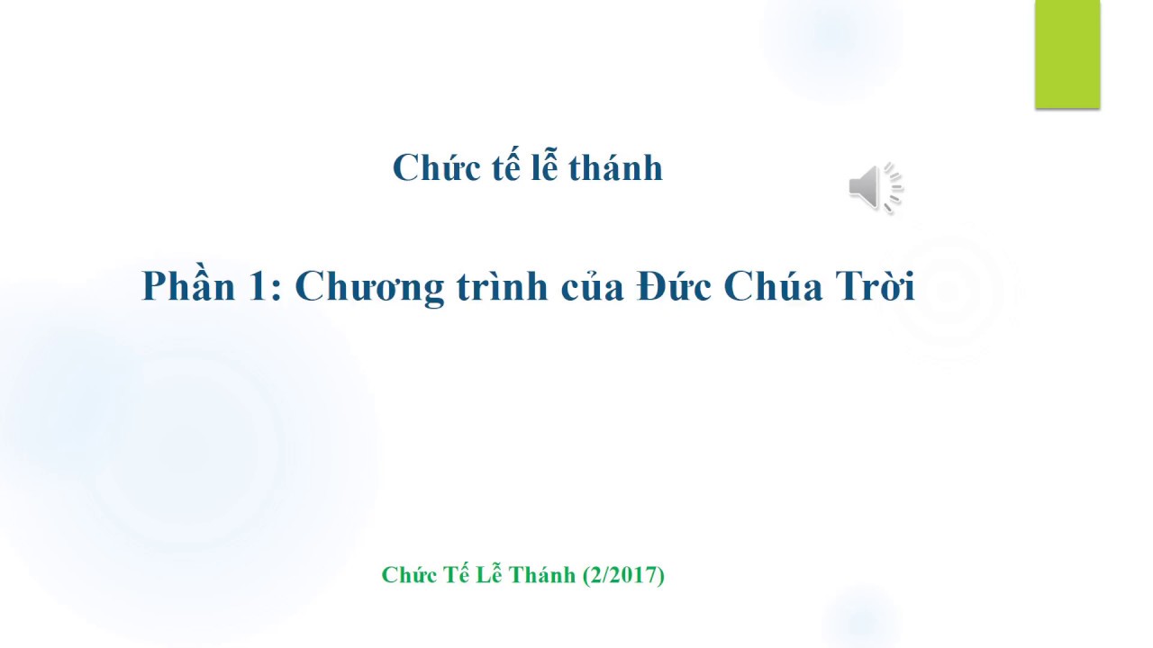 Chương trình của Đức Chúa Trời