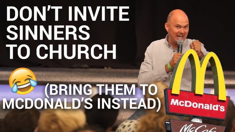 Don’t invite a sinner to church… 😂😂 (Bring them to McDonald’s instead) Torben Sondergaard